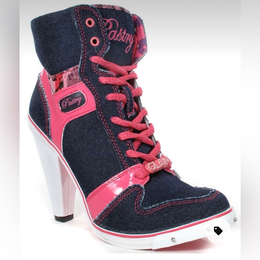 Pastry Glam Pie high heel sneakers